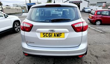 2012 Silver Ford C-Max Zetec, 1.6L Petrol.5 dr.MOT September 2026.FSH.Ulez Free £3995 full