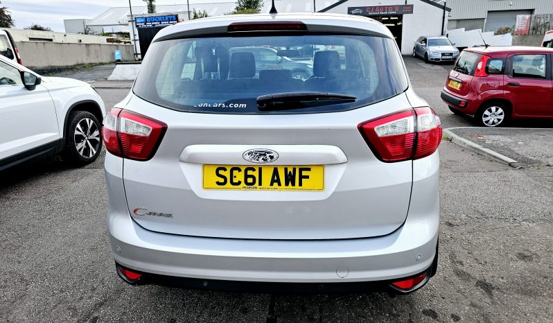 2012 Silver Ford C-Max Zetec, 1.6L Petrol.5 dr.MOT September 2026.FSH.Ulez Free £3995 full