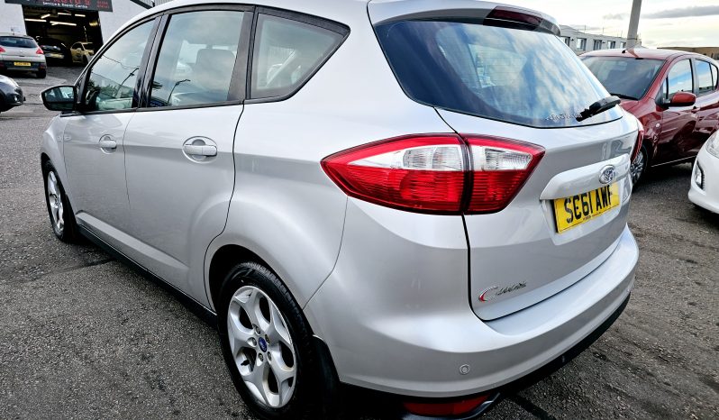 2012 Silver Ford C-Max Zetec, 1.6L Petrol.5 dr.MOT September 2026.FSH.Ulez Free £3995 full