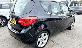2016 Black Vauxhall Meriva Tech Line, 1.4 Petrol. MOT July 2026.52k miles. ulez free £4495 full