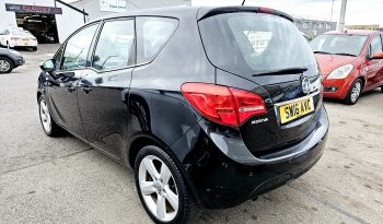 2016 Black Vauxhall Meriva Tech Line, 1.4 Petrol. MOT July 2026.52k miles. ulez free £4495 full