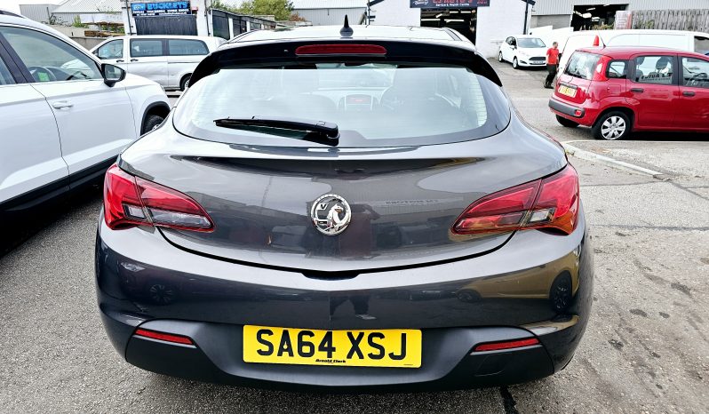 49k miles! 2014 Grey Vauxhall Astra GTC TURBO, 1.4L petrol. MOT September 2026.No Advisory. 3 dr. aux, ac.Ulez free £4995 full