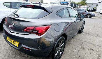 49k miles! 2014 Grey Vauxhall Astra GTC TURBO, 1.4L petrol. MOT September 2026.No Advisory. 3 dr. aux, ac.Ulez free £4995 full