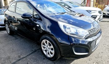 54k Miles! 2015 Black KIA RIO,1.2L Petrol.MOT September 2026.3Dr.Ulez Free.FSH £4195 full