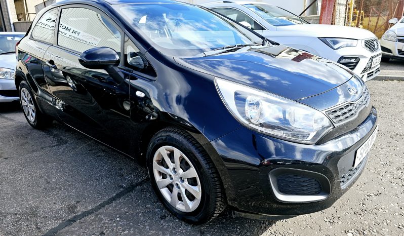 54k Miles! 2015 Black KIA RIO,1.2L Petrol.MOT September 2026.3Dr.Ulez Free.FSH £4195 full