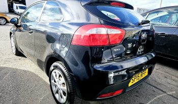 54k Miles! 2015 Black KIA RIO,1.2L Petrol.MOT September 2026.3Dr.Ulez Free.FSH £4195 full