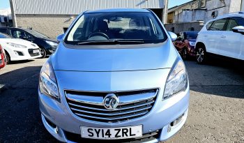 49k Miles! 2014 Blue Vauxhall Meriva Tech Line, 1.4 Petrol. MOT June 2026.FSH. ulez free £4495    full
