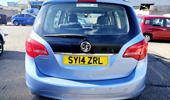 49k Miles! 2014 Blue Vauxhall Meriva Tech Line, 1.4 Petrol. MOT June 2026.FSH. ulez free £4495    full