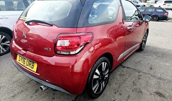 2016 Red DS3 Dstyle Dsign,1.2L petrol .MOT March 2026.Ulez free.FSH £4495 full