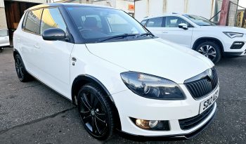 2012 White Skoda Fabia Monte Carlo, 1.2L Petrol.MOT May 2026.5 Dr. Ulez Free.64k miles. 1 Owner £3995 full