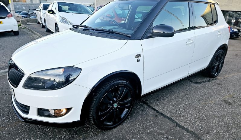 2012 White Skoda Fabia Monte Carlo, 1.2L Petrol.MOT May 2026.5 Dr. Ulez Free.64k miles. 1 Owner £3995 full