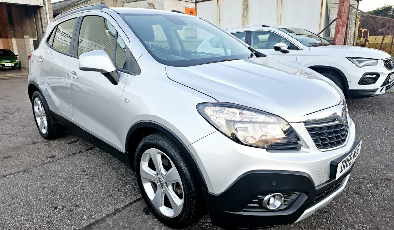 48K Miles! 2015 Silver Vauxhall Mokka Exclusive S/S 1.4 petrol.MOT August 2026.Ulez Free.2 Owner £5995    full
