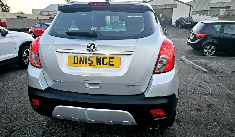 48K Miles! 2015 Silver Vauxhall Mokka Exclusive S/S 1.4 petrol.MOT August 2026.Ulez Free.2 Owner £5995    full