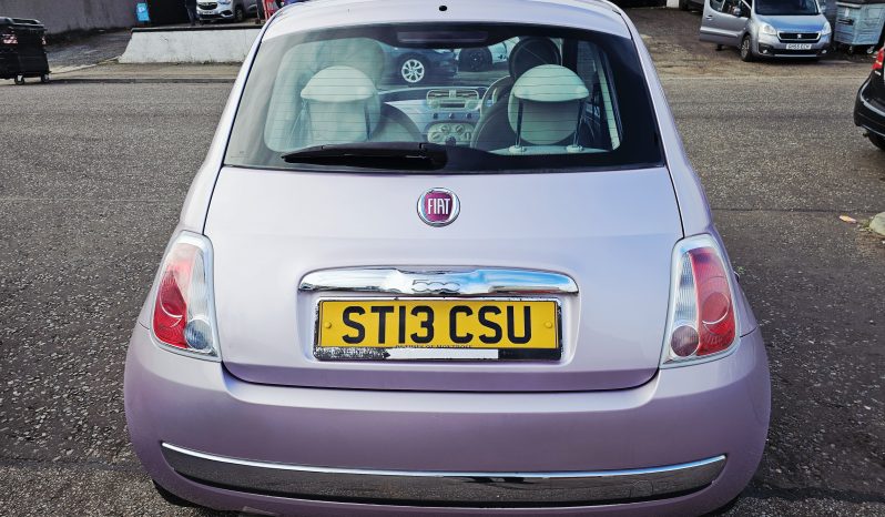 44k Miles! 2013 Pink Fiat 500 Lounge 1.2 Petrol.MOT July 2026.3Dr.Ulez free.£35 Tax.FSH £3995 full