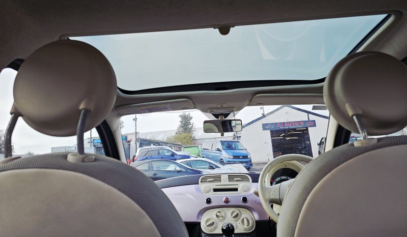 44k Miles! 2013 Pink Fiat 500 Lounge 1.2 Petrol.MOT July 2026.3Dr.Ulez free.£35 Tax.FSH £3995 full