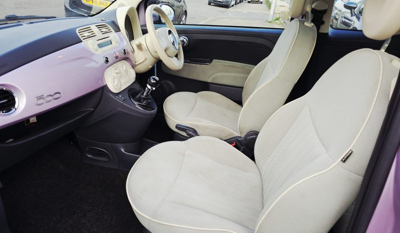 44k Miles! 2013 Pink Fiat 500 Lounge 1.2 Petrol.MOT July 2026.3Dr.Ulez free.£35 Tax.FSH £3995 full
