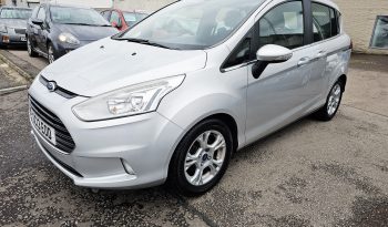 2013 Silver Ford B-Max Zetec, 1.4L Petrol.5 dr.MOT June 2026.FSH.66k miles. Ulez Free £3995 full