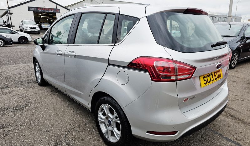 2013 Silver Ford B-Max Zetec, 1.4L Petrol.5 dr.MOT June 2026.FSH.66k miles. Ulez Free £3995 full