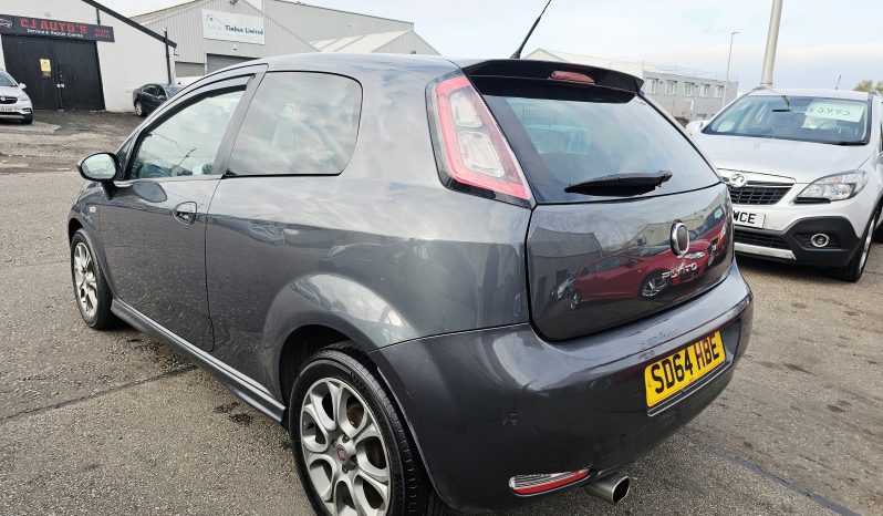 42K Miles! 2014 Grey Fiat Punto GBT, 1.2L Petrol.Ulez free.3Dr.MOT October 2026.FSH.£3995 full
