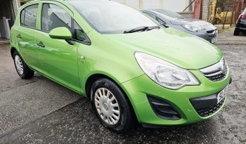 2013 Green Vauxhall CORSA S, 1.2 PETROL, MOT April 2026..5Dr. 76k miles. Ulez free.SH.1 Owner £2995 full