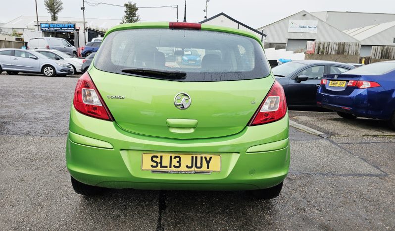 2013 Green Vauxhall CORSA S, 1.2 PETROL, MOT April 2026..5Dr. 76k miles. Ulez free.SH.1 Owner £2995 full