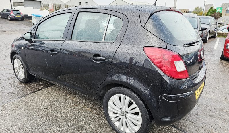 2011 Black Vauxhall CORSA Excite, 1.2 PETROL, MOT April 2026..5Dr. 74k miles. Ulez free.1 Owner £2495    full