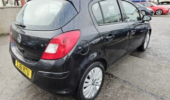2011 Black Vauxhall CORSA Excite, 1.2 PETROL, MOT April 2026..5Dr. 74k miles. Ulez free.1 Owner £2495    full