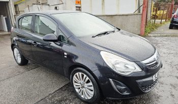 2011 Black Vauxhall CORSA Excite, 1.2 PETROL, MOT April 2026..5Dr. 74k miles. Ulez free.1 Owner £2495    full