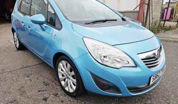 52k Miles! 2012 Blue Vauxhall Meriva SE Turbo, 1.4 Petrol. MOT July 2026.FSH.Sunroof.Ulez free £3495    full