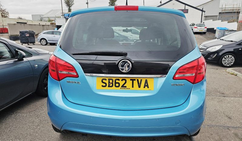52k Miles! 2012 Blue Vauxhall Meriva SE Turbo, 1.4 Petrol. MOT July 2026.FSH.Sunroof.Ulez free £3995    full