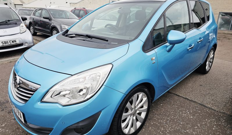 52k Miles! 2012 Blue Vauxhall Meriva SE Turbo, 1.4 Petrol. MOT July 2026.FSH.Sunroof.Ulez free £3995    full