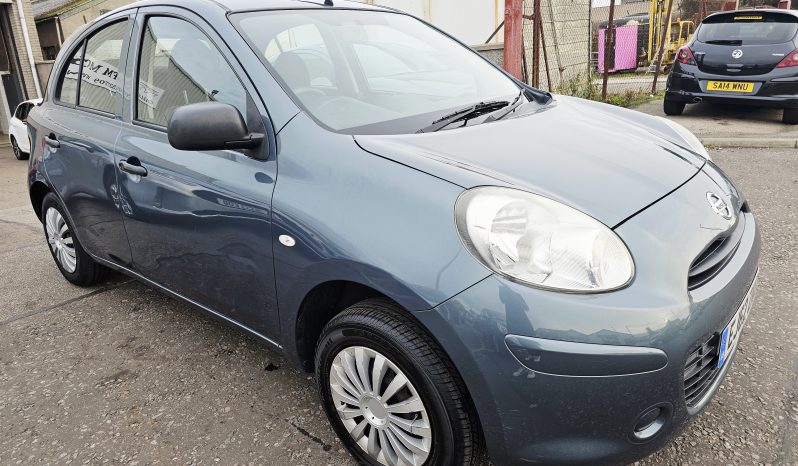 2012 Grey Nissan Micra Visia, 1.2 Petrol.MOT March 2026.Ulez free, Aux £2195 full