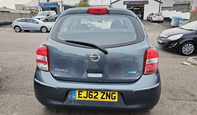 2012 Grey Nissan Micra Visia, 1.2 Petrol.MOT March 2026.Ulez free, Aux £2195 full