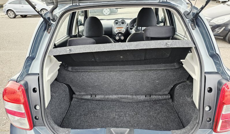 2012 Grey Nissan Micra Visia, 1.2 Petrol.MOT March 2026.Ulez free, Aux £2195 full