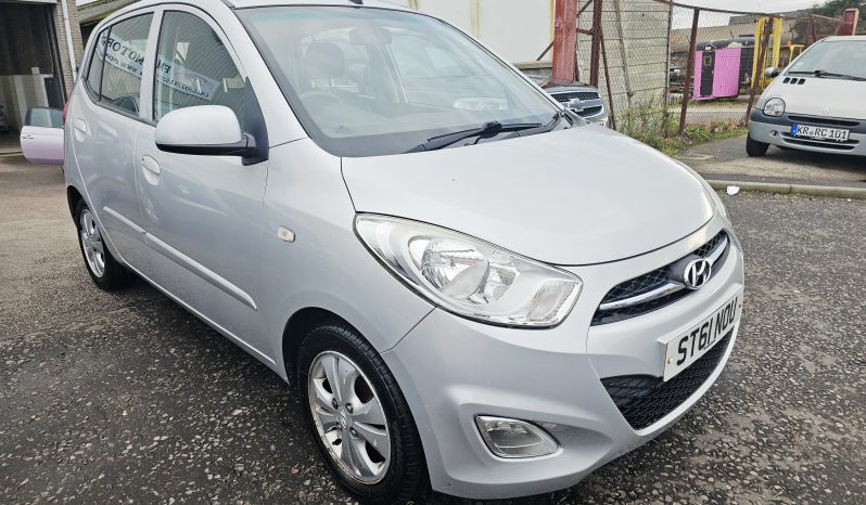 2011 Silver Hyundai i10 Active, 1.2L petrol, Mot May 2026..5dr. Aux.£20 tax. 64k Miles. Ulez free.1 Owner £2995 full