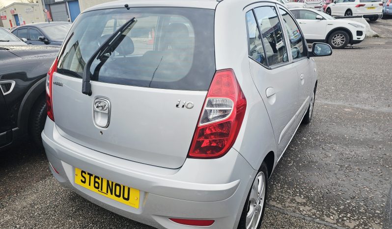 2011 Silver Hyundai i10 Active, 1.2L petrol, Mot May 2026..5dr. Aux.£20 tax. 64k Miles. Ulez free.1 Owner £2995 full