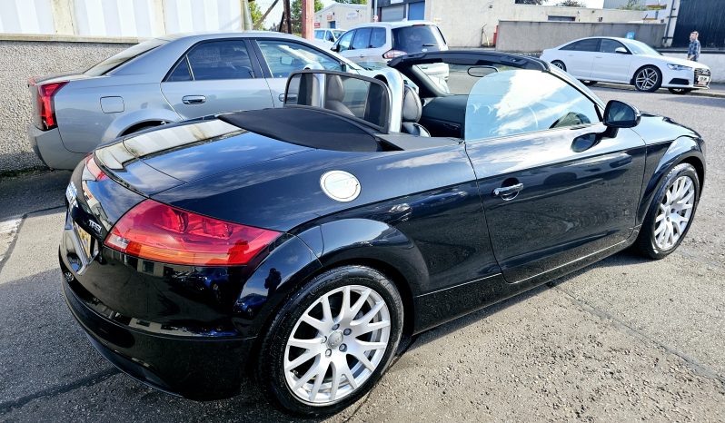 Convertible! 2011 Black Audi TT, 1.8 TFSI. 74k miles, MOT July 2026. FSH, Ulez free £4495 full