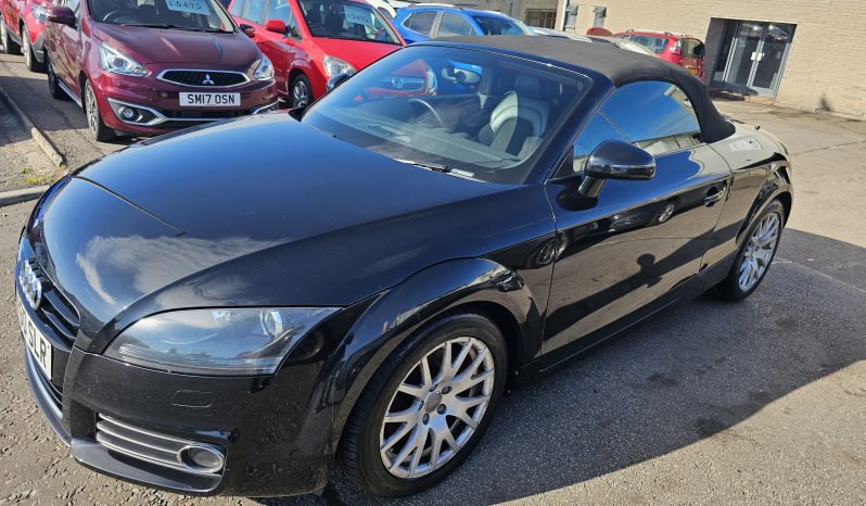 Convertible! 2011 Black Audi TT, 1.8 TFSI. 74k miles, MOT July 2026. FSH, Ulez free £4495 full