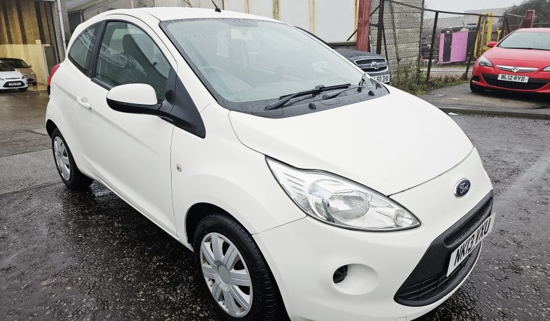 2013 White Ford KA Edge 1.2 L petrol. 3Dr. MOT June 2026.72k Miles.SH.Ulez free £2995 full