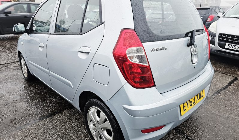 2013 Silver Hyundai i10 Active, 1.2 L petrol, Mot October 2026..5dr. Aux.£20 tax. 72k Miles. Ulez free £3295 full