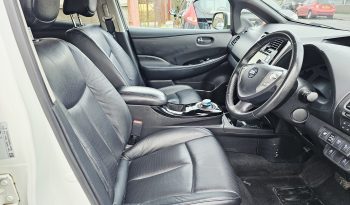 Automatic! 56k miles!2016 White Nissan Leaf 80kw Tekna .MOT November 2026.5Dr.FSH.Ulez free £6495 full