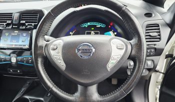 Automatic! 56k miles!2016 White Nissan Leaf 80kw Tekna .MOT November 2026.5Dr.FSH.Ulez free £6495 full