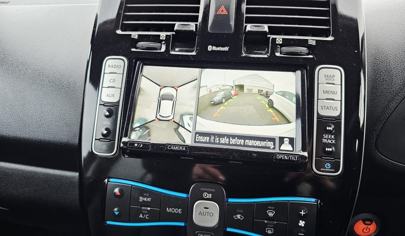 Automatic! 56k miles!2016 White Nissan Leaf 80kw Tekna .MOT November 2026.5Dr.FSH.Ulez free £6495 full