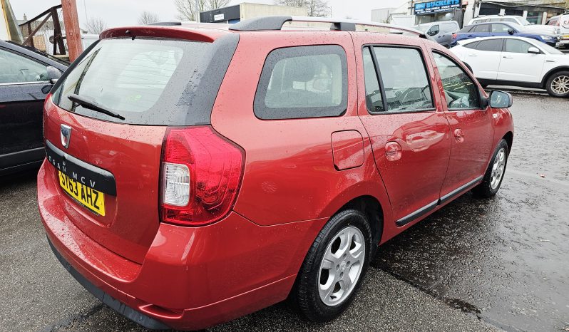 59k Miles! 2013 Red Dacia Logan TCe Laureate, 1L Petrol. MOT September 2026.Ulez free.£35 Tax.FSH.2 Owner £3995 full