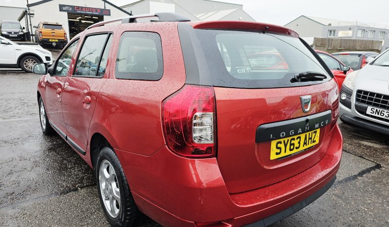 59k Miles! 2013 Red Dacia Logan TCe Laureate, 1L Petrol. MOT September 2026.Ulez free.£35 Tax.FSH.2 Owner £3995 full