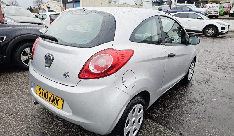 12k miles! 2010 Silver Ford KA Studio 1.2 L petrol. 3Dr. MOT May 2026.£35 Tax.Ulez free.1 Owner £3495 full