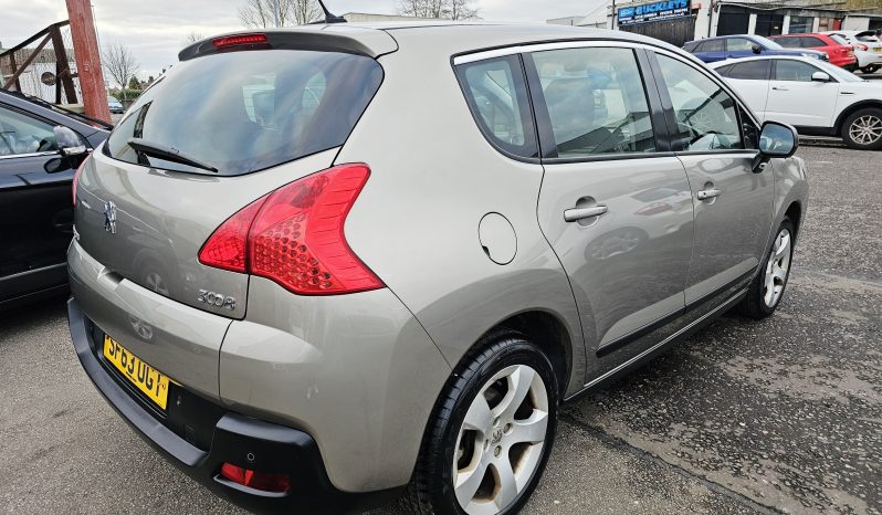 2013 Grey Peugeot 3008 Active ,1.6 Diesel.5 Dr.Mot September 2026. 65k miles.FSH.2 Owner £3495 full