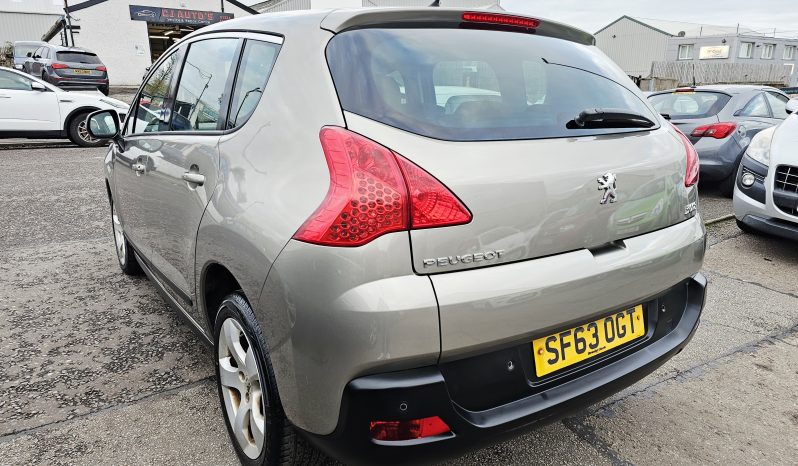 2013 Grey Peugeot 3008 Active ,1.6 Diesel.5 Dr.Mot September 2026. 65k miles.FSH.2 Owner £3495 full
