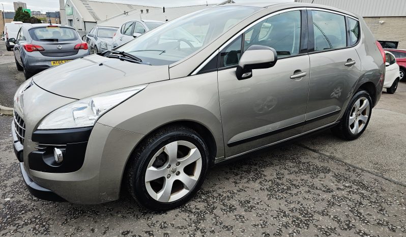 2013 Grey Peugeot 3008 Active ,1.6 Diesel.5 Dr.Mot September 2026. 65k miles.FSH.2 Owner £3495 full