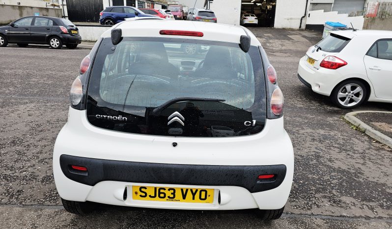 2013 White Citron C1 VTR, 1L Petrol.MOT July 2026.5 doors.£20 Road Tax.Low miles. ulez free £2795 full